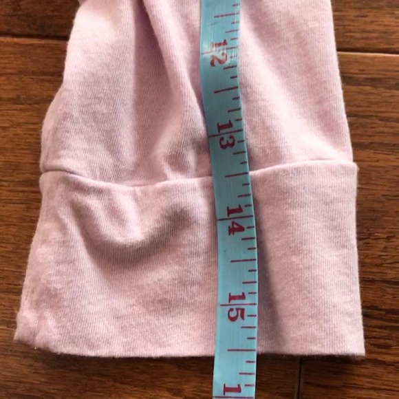 Draped: violet top with 3/4 sleeves - Picture 5 of 7